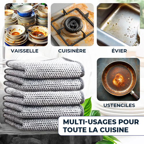 KitchenClean — Steel Wool Magic Cloths